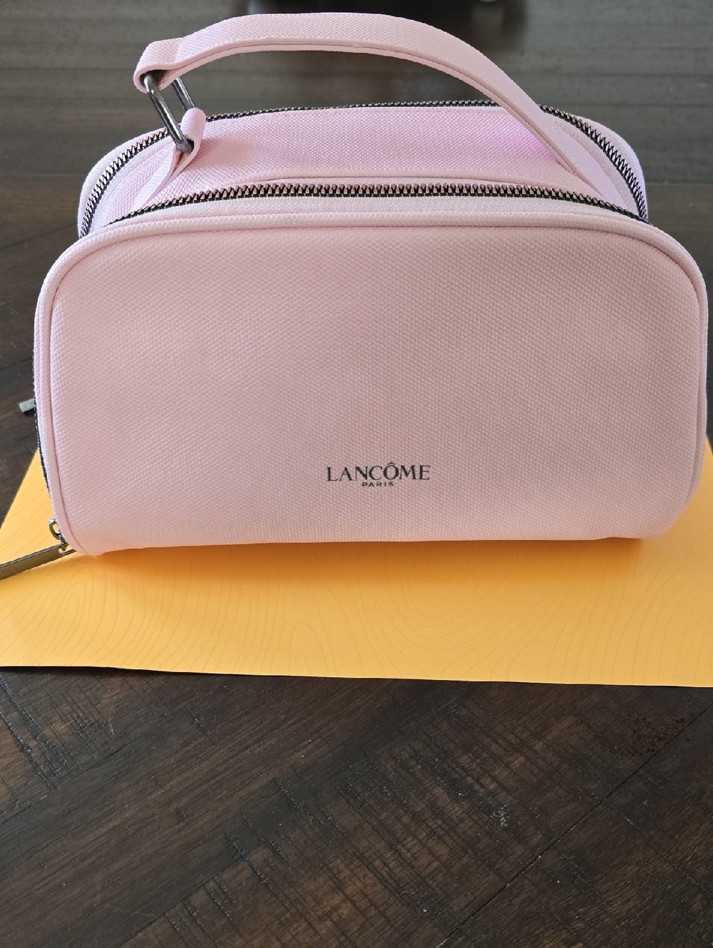 LANCÓME Pink Travel Cosmetic Bag NEW WITHOUT TAGS